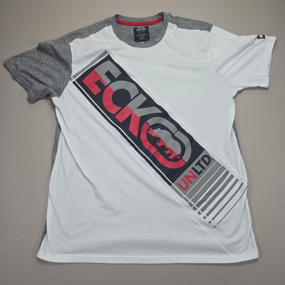 Ecko Unltd. Graphic T-Shirt Short‎ Sleeve Casual Top Men's XL